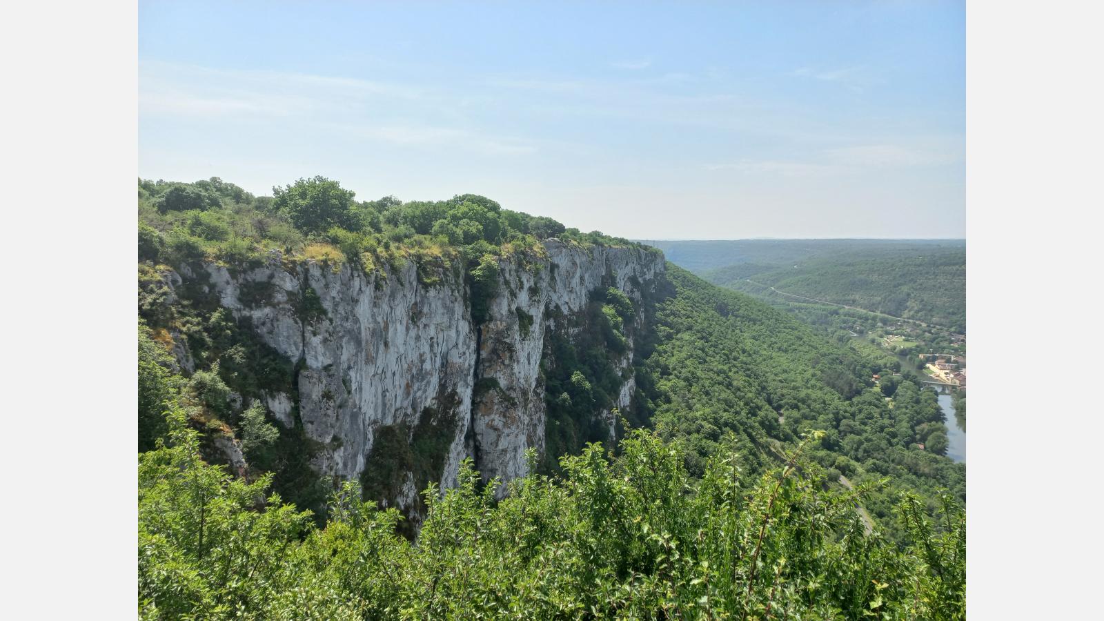 Pentes rocheuses calcaires 
